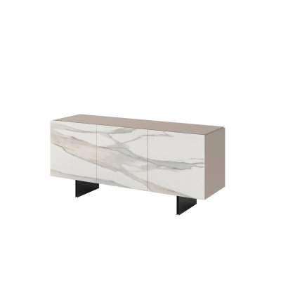 Komoda Buffet Zenith z ceramicznymi frontami Thunder Night
