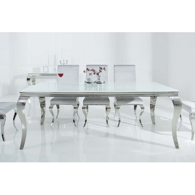  Elegancki stół MODERN BAROQUE 200 cm biały