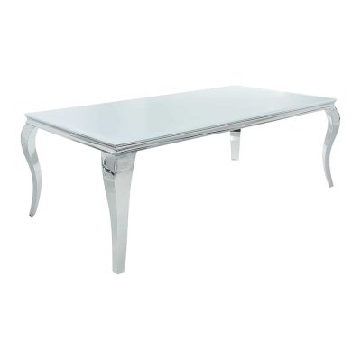  Elegancki stół MODERN BAROQUE 200 cm biały