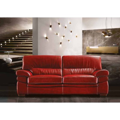 DALLAS włoska kanapa 3 osobowa sofa w skórze 