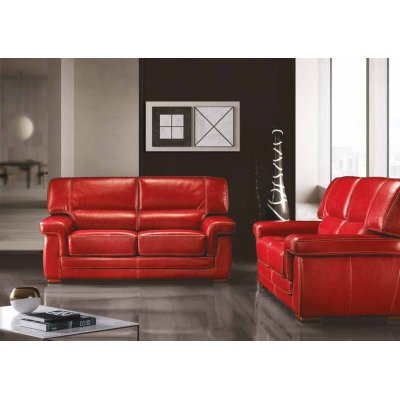 DALLAS włoska kanapa 3 osobowa sofa w skórze 