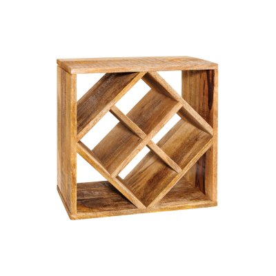 stojak  z litego drewna CUBUS 40 cm
