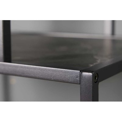  półka ścienna SLIM LINE 95 cm grafitowa
