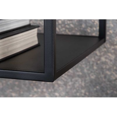  Regał DURA STEEL 180 cm czarny