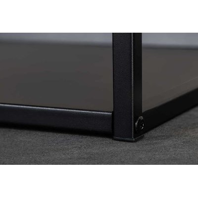  Regał DURA STEEL 180 cm czarny