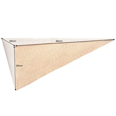  Półka ścienna ręcznie PIRAMIDA 40 cm