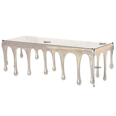   półka ścienna LIQUID LINE 60 cm, metal