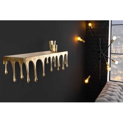   półka ścienna LIQUID LINE 60 cm, metal