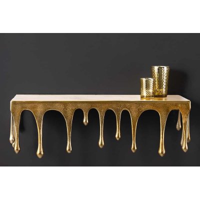   półka ścienna LIQUID LINE 60 cm, metal