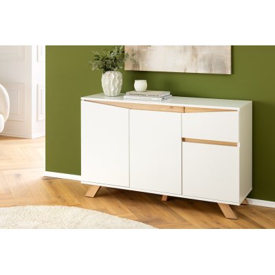   komoda LOFT 110 cm, kolor biały