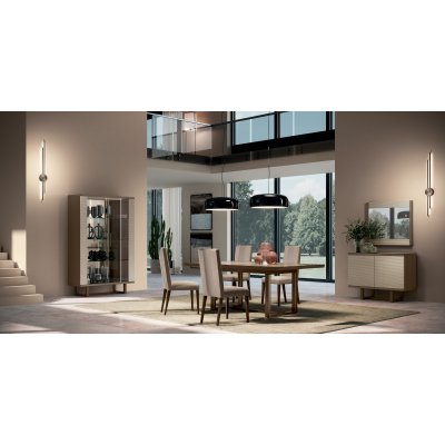  : LINEA Lustro małe 95 × 86 cm ART 80