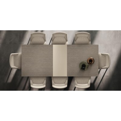  ELITE   Włoski Stół Rozkładany 160 +50cm w kolorze Urban Velvet
