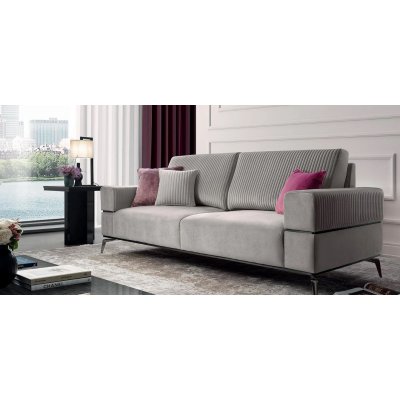 Sofa Meridiana 3-osobowa z poduszkami