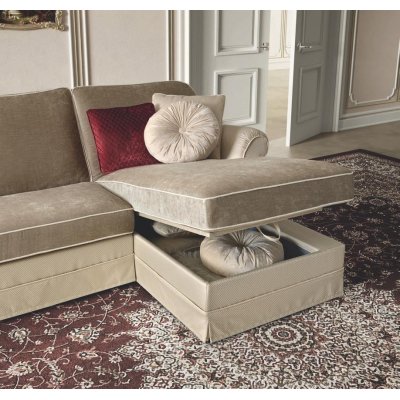  TREVISO Elegancka włoska sofa 3 osobowa z funkcją spania