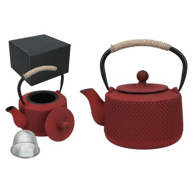  Żeliwny czajnik do herbaty 900 ml z sitkiem – styl japoński