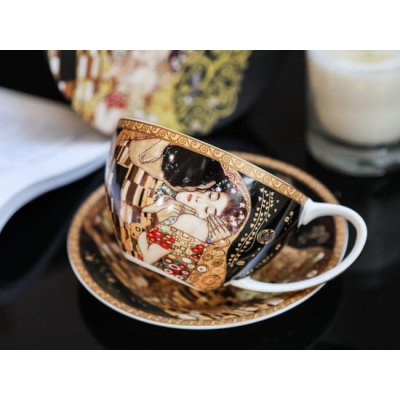 FILIŻANKA DO ESPRESSO KLIMT POCAŁUNEK