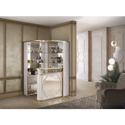  AURORA BEIGE BAR NAROŻNY 119 x 119, wys. 198 cm