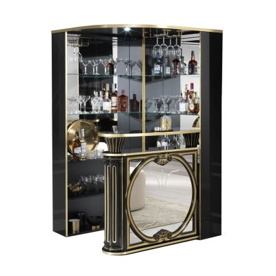  AURORA BLACK Bar Aurora Czarno-złoty Lustrzany AURORA BLACK Bar Aurora Czarno-złoty Lustrzany 