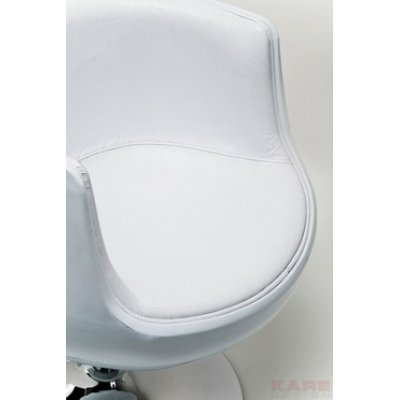  Swivel Club 54 White fotel  z kolekcji Kare Design